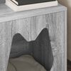 vidaXL Maison pour chat Gris Sonoma 42,5 x 40 x 53,5 cm