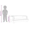 vidaXL Canap&eacute; pour enfants gris fonc&eacute; 80x45x30 cm velours