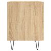 vidaXL Tables de chevet 2 pcs ch&ecirc;ne sonoma 40x35x47,5 cm