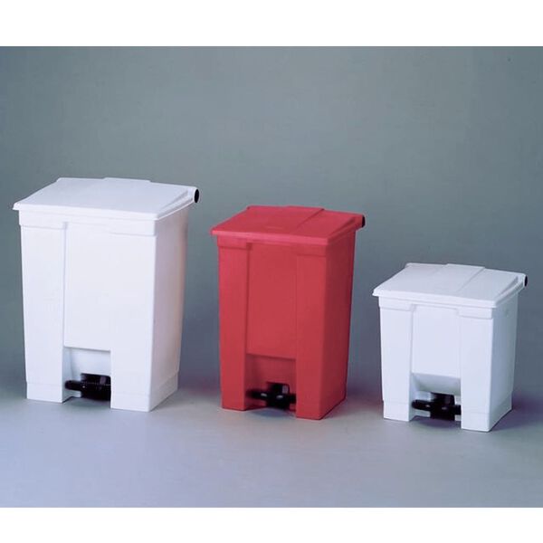 Rubbermaid Poubelle &agrave; p&eacute;dale classique 45,4 L Rouge