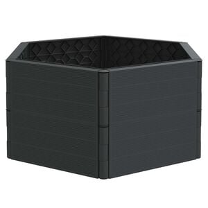 vidaXL Jardini&egrave;re anthracite PP