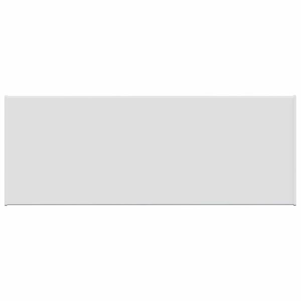 vidaXL Appui de fen&ecirc;tre Blanc 60 x 30 x 4,5 cm PVC