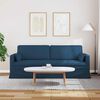 vidaXL Canap&eacute; Bleu Dimensions globales: 198 x 78 x 80 cm (l x P x H)
