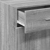 vidaXL Buffet sonoma gris 50x42,5x93 cm bois d'ing&eacute;nierie
