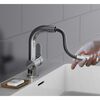 SCH&Uuml;TTE Mitigeur de lavabo avec spray r&eacute;tractable LONDON chrome