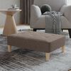 vidaXL Repose-pied Taupe 78x56x32 cm Tissu
