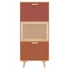 vidaXL Armoire &agrave; chaussures 52x25x120 cm bois d'ing&eacute;nierie