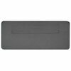 vidaXL T&ecirc;te de lit capitonn&eacute;e Blanc et gris clair 80 cm Pin massif