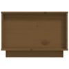 vidaXL Table basse Marron miel 60x50x35 cm Bois massif de pin