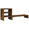 vidaXL Support de moniteur et organisateur de bureau bois d'ing&eacute;nierie