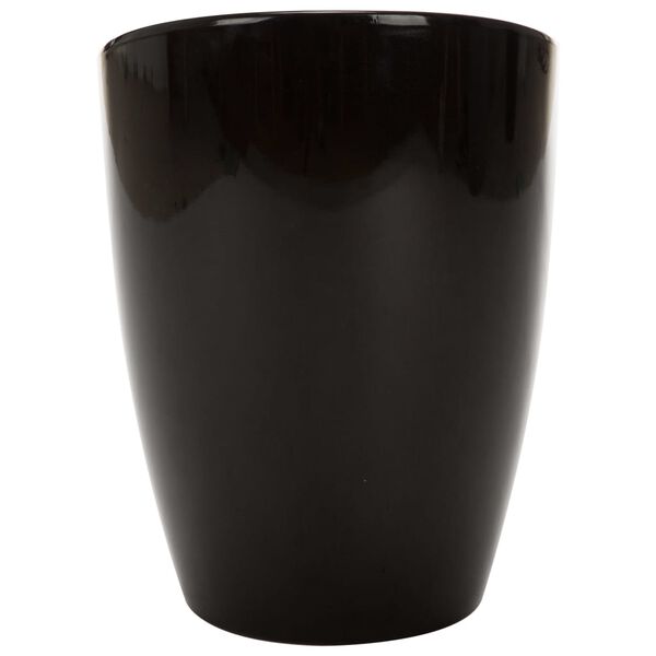 vidaXL Tabouret de rangement Noir et rouge Similicuir