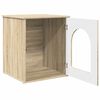vidaXL Maison pour chat Sonoma 53 x 52 x 62 cm Bois d'ing&eacute;nierie