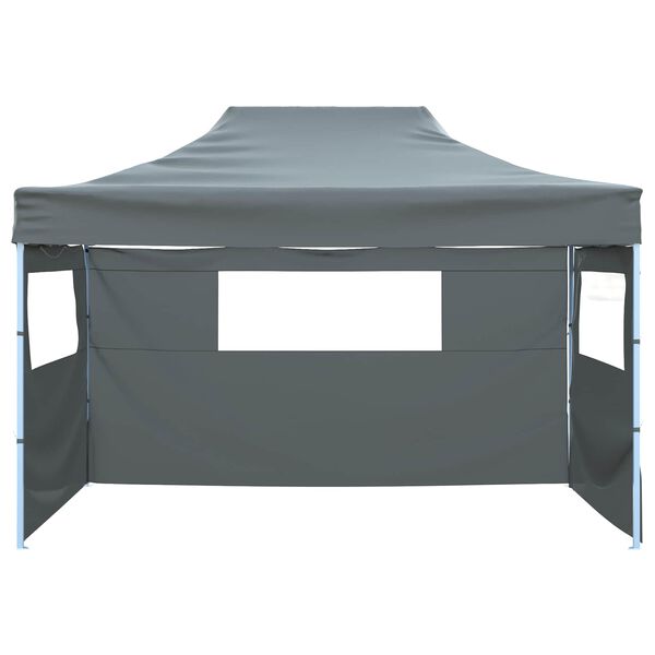 vidaXL Tente de f&ecirc;te Anthracite 291 x 431 x 315 cm Tissu Oxford