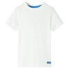 T-shirt pour enfants &eacute;cru 116