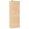 vidaXL Armoire de rangement ch&ecirc;ne sonoma 80x42,5x225 cm