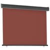 vidaXL Auvent lat&eacute;ral de balcon 125x250 cm Marron
