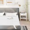 vidaXL Prot&egrave;ge-matelas blanc 200x220 cm imperm&eacute;able