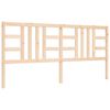 vidaXL Cadre de lit sans matelas 200x200 cm bois massif