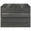 vidaXL Salon palette de jardin 2 pcs avec coussins Bois de pin massif