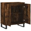 vidaXL Buffet Ch&ecirc;ne fum&eacute; 60x35x70 cm Bois d'ing&eacute;nierie