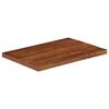 vidaXL Dessus de table 80x70x2,5 cm rectangulaire bois massif r&eacute;cup&eacute;r&eacute;