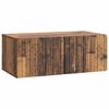 vidaXL Meuble TV mural 78,5 x 41 x 30 cm Bois ancien Bois d'ing&eacute;nierie