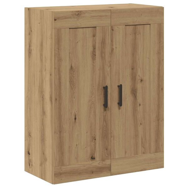 vidaXL Buffet ch&ecirc;ne artisanal 69,5x34x90 cm bois d'ing&eacute;nierie