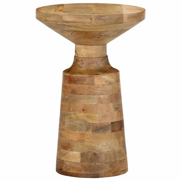 vidaXL Table d'appoint &Oslash;33x50 cm bois de manguier massif