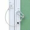 vidaXL Panneau d'Acc&egrave;s Vert et Argent 30 x 55 cm Aluminium et Pl&acirc;tre