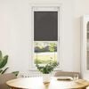 vidaXL Store pliss&eacute; noir 40x100 cm largeur du tissu 39,4 cm polyester