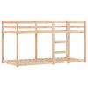 vidaXL Lit superpos&eacute; sans matelas 90x190 cm bois de pin massif