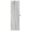 vidaXL Meuble de salle de bain avec porte-rouleau sonoma gris