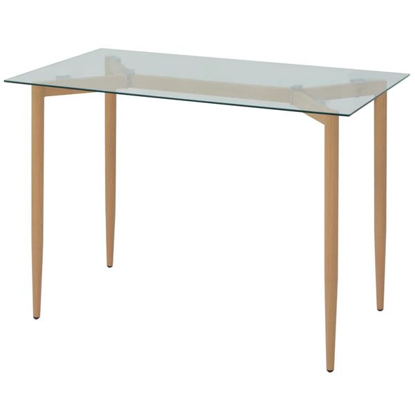 vidaXL Table &agrave; manger 118x68x75 cm