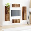 vidaXL Ensemble meuble TV 6 pcs Bois Ancien Bois d'ing&eacute;nierie