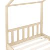 vidaXL Cadre de lit d'enfant Bois de pin massif 70x140 cm