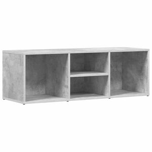 vidaXL Banc &agrave; chaussures Gris b&eacute;ton 102x35x35 cm Agglom&eacute;r&eacute;