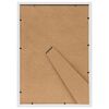 vidaXL Collage de cadres photo 3 pcs de table Blanc 15x21 cm MDF