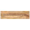 vidaXL Dessus de table 100x30x3,8cm rectangulaire bois massif manguier