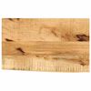 vidaXL Dessus de table 50x40x3,8 cm bord vif bois massif manguier brut