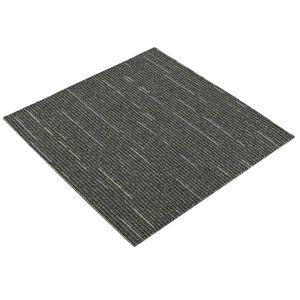 vidaXL Carreau de tapis Ray&eacute; Vert Clair 50 x 50 cm 20 pcs PP et Bitume