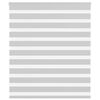 vidaXL Store z&egrave;bre gris clair largeur du tissu 130,9 cm polyester