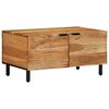 vidaXL Table basse 80x50x40 cm en bois massif d'acacia