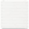 vidaXL Jardini&egrave;re blanc 70x70x72 cm bois de pin massif
