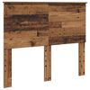 vidaXL Cadre de lit Bois ancien 135 x 190 cm Bois d'ing&eacute;nierie