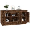 vidaXL Buffet ch&ecirc;ne fum&eacute; 102x35x55 cm bois d'ing&eacute;nierie
