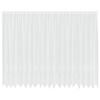vidaXL Rideau en Dentelle Floral Blanc 240 x 500 cm Polyester
