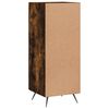 vidaXL Buffet Ch&ecirc;ne fum&eacute; 34,5x34x90 cm Bois d'ing&eacute;nierie