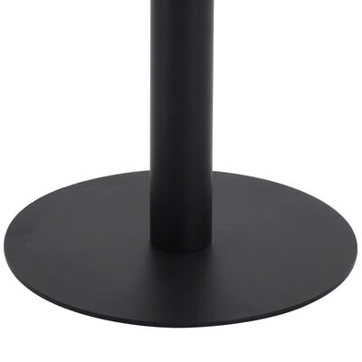 vidaXL Table de bistro Marron clair 60x60 cm MDF