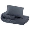 vidaXL Ensemble de housse de couette Anthracite 220x240 cm Coton