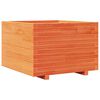 vidaXL Jardini&egrave;re cire marron 70x70x49,5 cm bois de pin massif